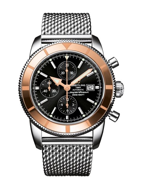 breitling superocean heritage 46 red gold|breitling superocean heritage chrono.